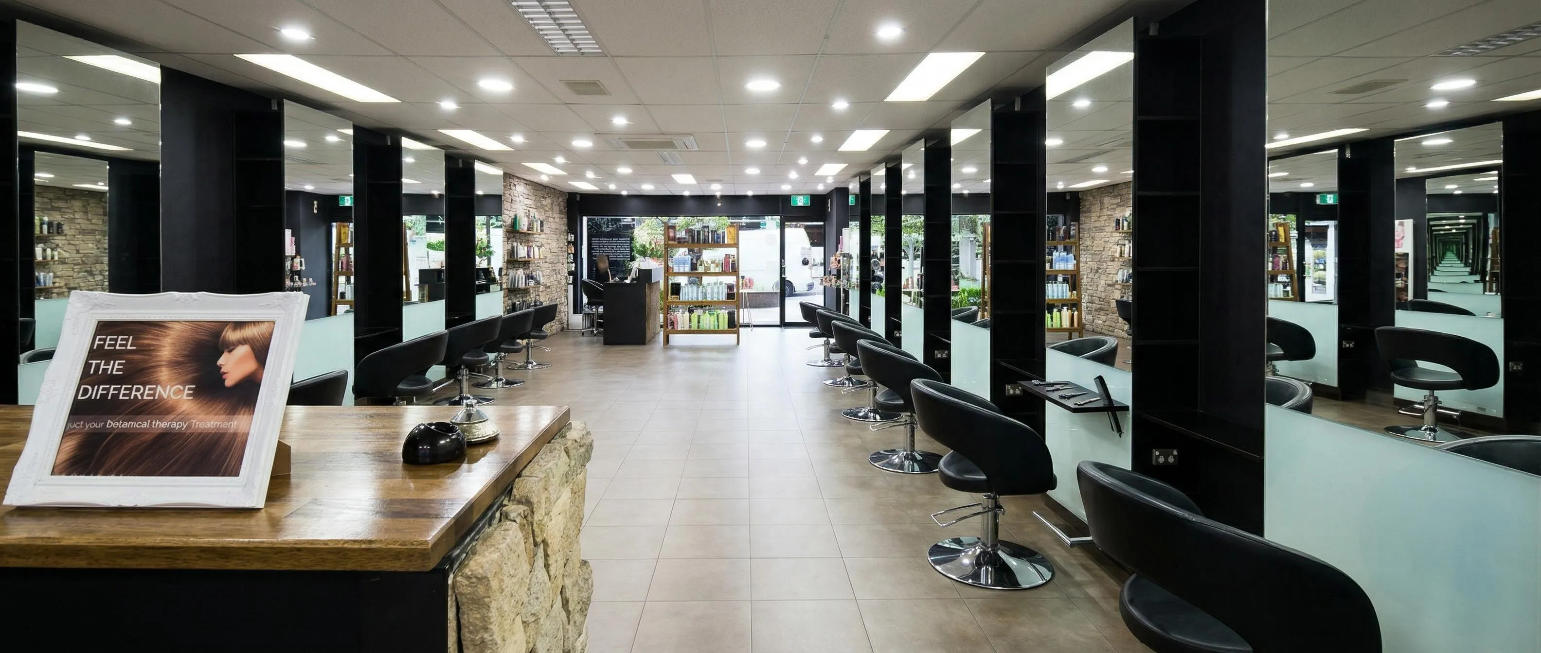 DC Hair Lounge salon interior